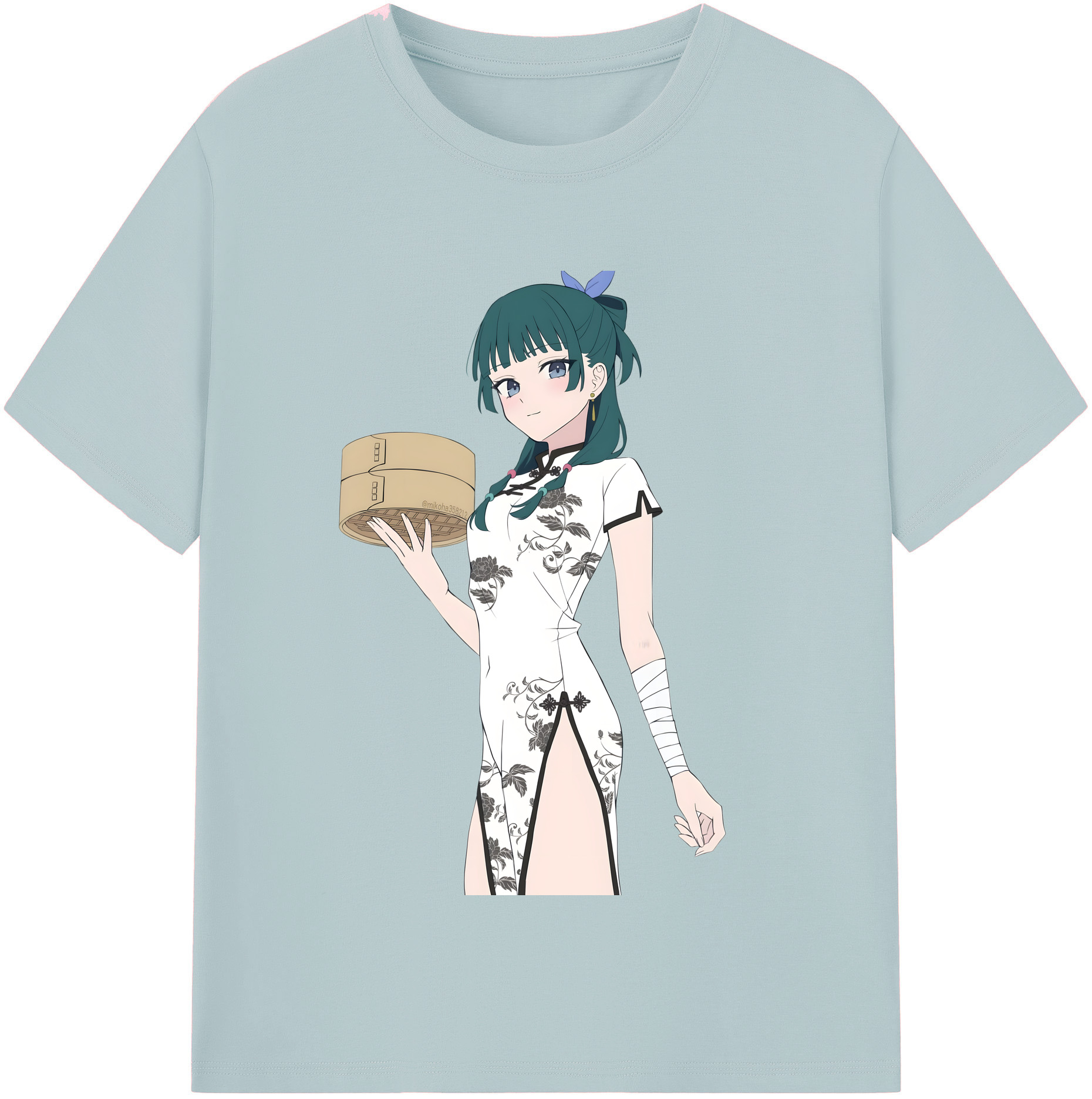 （画像用） 薬屋のひとりごと The Apothecary Diaries 綿100％半袖Tシャツ（フロントプリント）